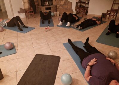 Atelier de mobilisation douce animé par Sylvie Ducommun