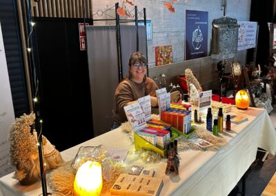 Stand de la Bulle d'Alchimie au salon des fées 2026 à Couvet