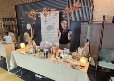 Stand de la Bulle d'Alchimie au salon des fées 2026 à Couvet