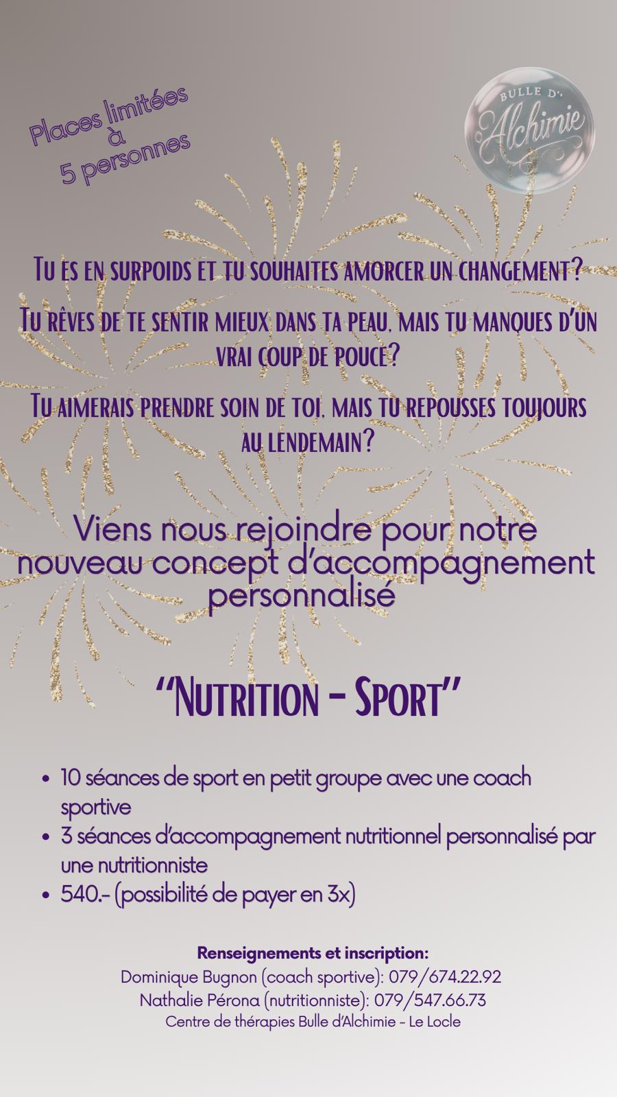 Atelier "Nutrition - Sport"